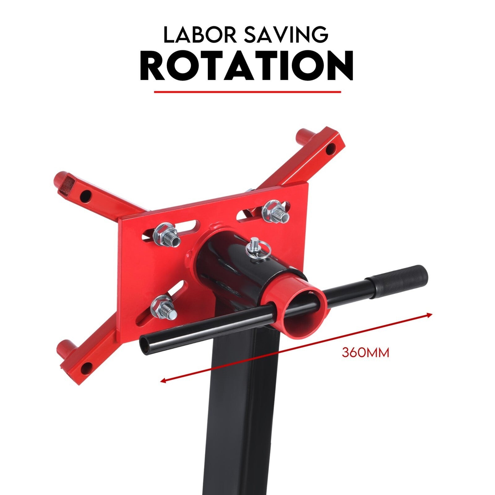Engine Stand H Frame 450kg 1000lb Industrial Workshop Cars Auto Motor 4 Wheels - Image 7