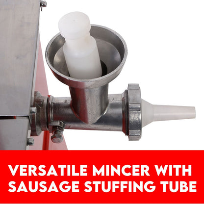 10" Meat Bandsaw Cutting Table & Mincer Band Saw Sausage Grinder Filler - Image 3