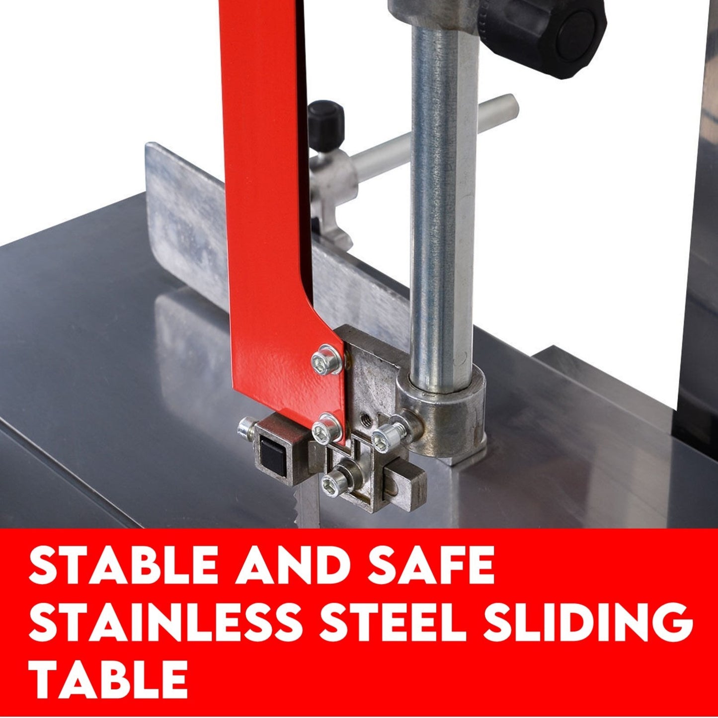 10" Meat Bandsaw Cutting Table & Mincer Band Saw Sausage Grinder Filler - Image 4