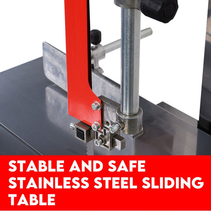 10" Meat Bandsaw Cutting Table & Mincer Band Saw Sausage Grinder Filler - Image 4