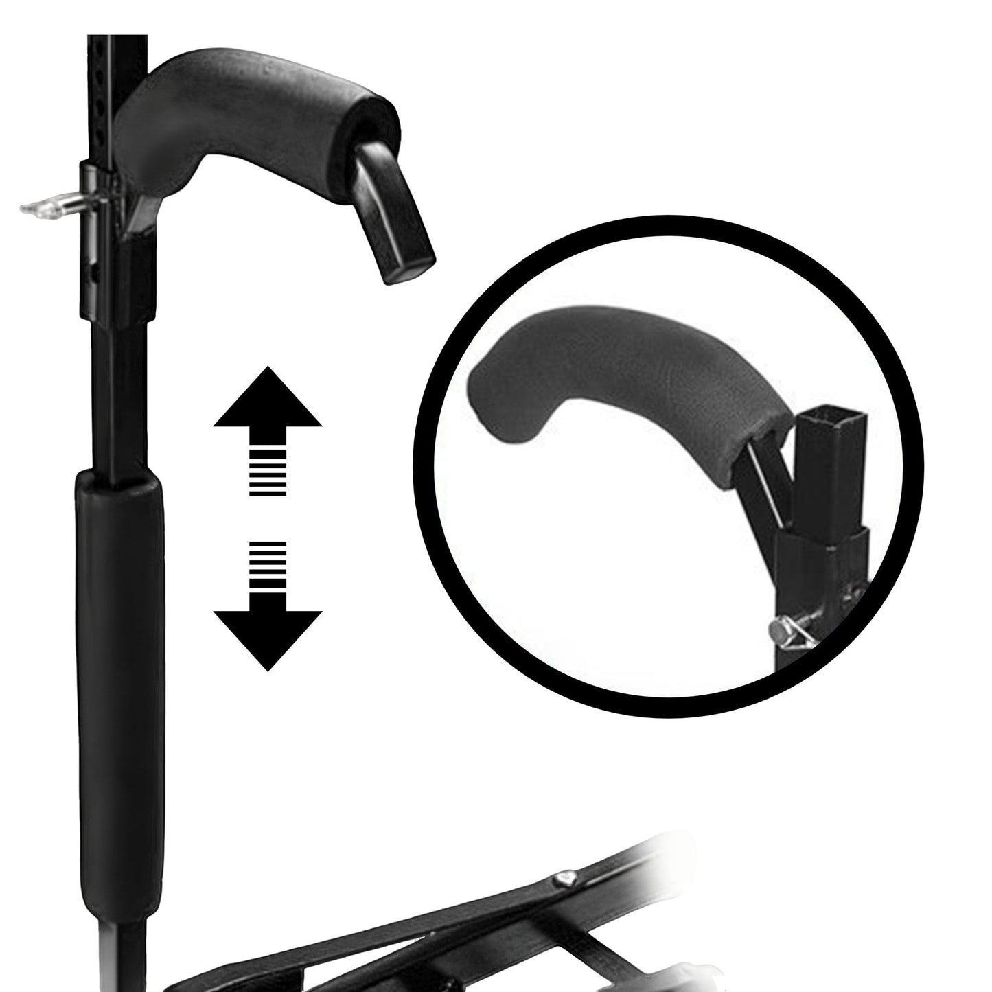 Motorcycle Motorbike Carrier Rack 2" Towbar Arm Dirt Bike Ramp Brake Lights - Image 8