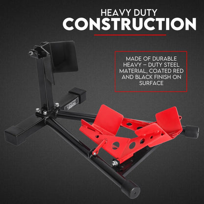 Front Wheel Stand Clamp Chock Motorcycle Stand Trailer Stand Bike - Image 2