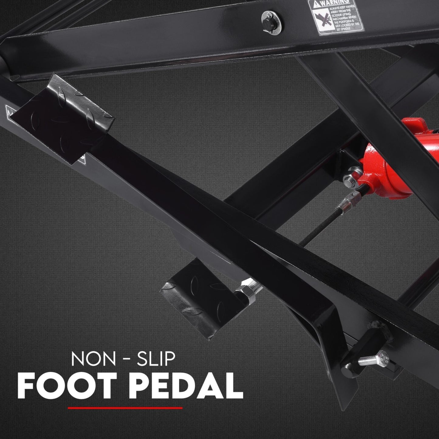 500Kg Hydraulic Motorcycle Lift Motorbike Stand Bike Jack Hoist Lift Table - Image 9