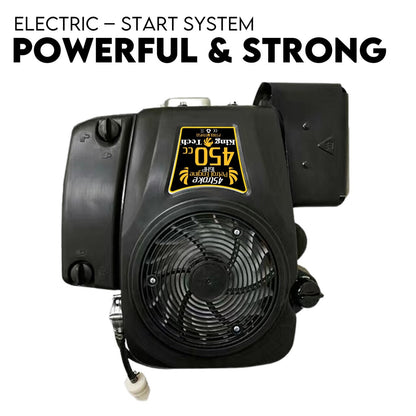 16HP Vertical Shaft Lawn Mower Engine Petrol 4 Stroke Ride on Motor OHV - Image 2