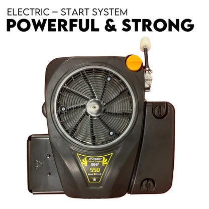 18HP Vertical Shaft Lawn Mower Engine Petrol Motor 4 Stroke OHV Ride On - Image 2