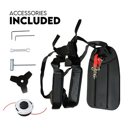 Whipper Snipper Straight Shaft Line Trimmer 31CC Pole Brush Cutter 4 STROKE - Image 9