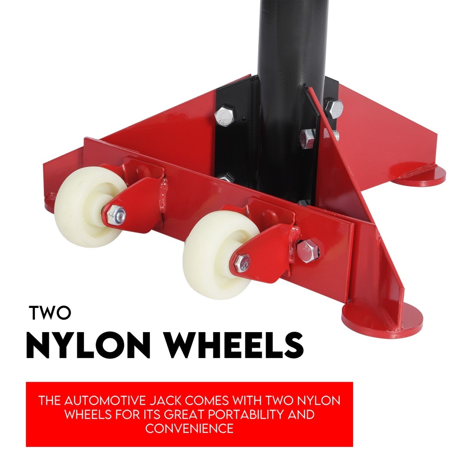 Under Hoist Stand 1650lbs 3/4Ton Movable Pole Jack Heavy Duty Support Car Lift - Image 6