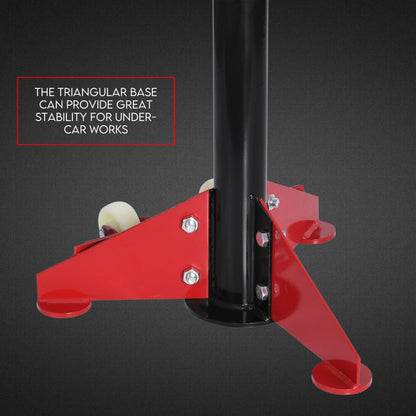 HIGH UNDER CAR SUPPORT STAND TALL AXLE JACK SUPPORT UNDER HOIST STAND LIFTER RAM - Image 4