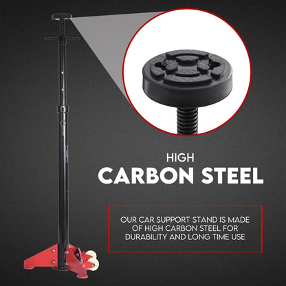 HIGH UNDER CAR SUPPORT STAND TALL AXLE JACK SUPPORT UNDER HOIST STAND LIFTER RAM - Image 7