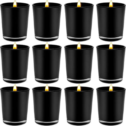 40 Pack Black Matt Tealight Candle Holder 6.5cm Festival Decor Wedding Propose Parties Holiday and Home Decor - Image 3