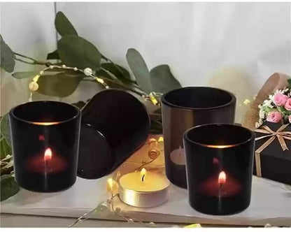 40 Pack Black Matt Tealight Candle Holder 6.5cm Festival Decor Wedding Propose Parties Holiday and Home Decor - Image 8