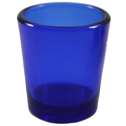 10 Pack Blue Glass Votive Tealight Candle Holders House Party Centerpiece Xmas Wedding Decor Glass Candlestick Party Decorations Bridal Baby Shower Event - Image 2