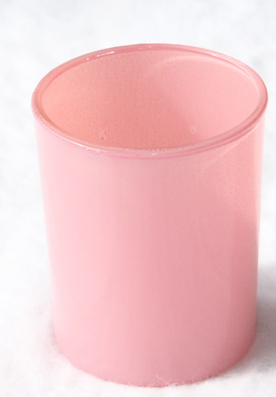 10 Pack Blush Pink Glass Votive Tealight Candle Holders House Party Centerpiece Xmas Wedding Decor Glass Candlestick Party Decorations Bridal Valentines Event - Image 3