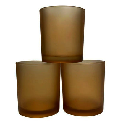 40 Pack Brown Frosted Glass Votive Tealight Candle Holders House Party Centerpiece Xmas Wedding Decor Glass Candlestick Party Decorations Bridal Valentines Event