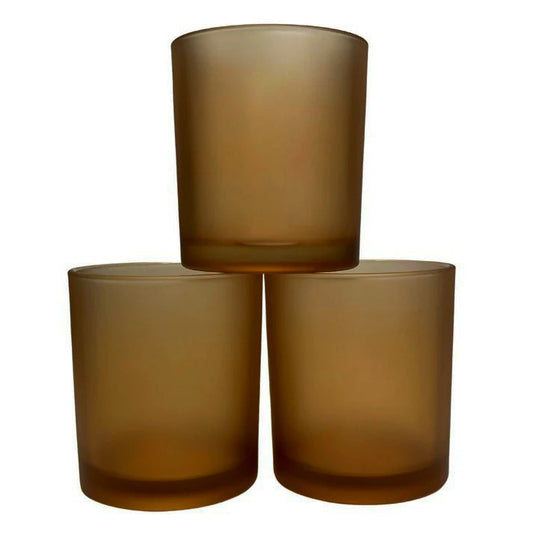 40 Pack Brown Frosted Glass Votive Tealight Candle Holders House Party Centerpiece Xmas Wedding Decor Glass Candlestick Party Decorations Bridal Valentines Event