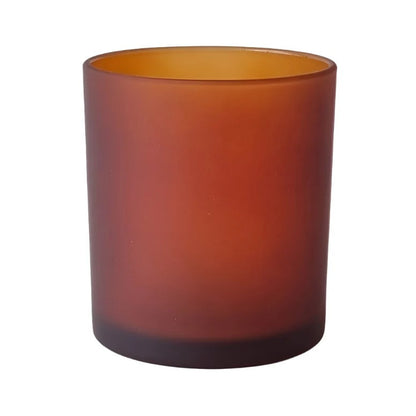 40 Pack Brown Frosted Glass Votive Tealight Candle Holders House Party Centerpiece Xmas Wedding Decor Glass Candlestick Party Decorations Bridal Valentines Event - Image 5