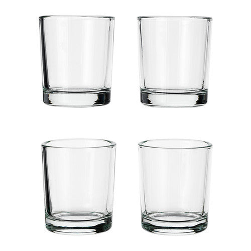 40 Pack Tealight Glass Votive Candle Holders Bulk Set Festival Decor Wedding Propose Parties Holiday and Home Decor - Image 6