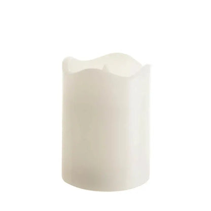 1 Pcs LED Block Pillar Candle White Flameless Safe Indoor Battery Power Party Home Decor Wedding Xmas Table Centrepiece - Image 2