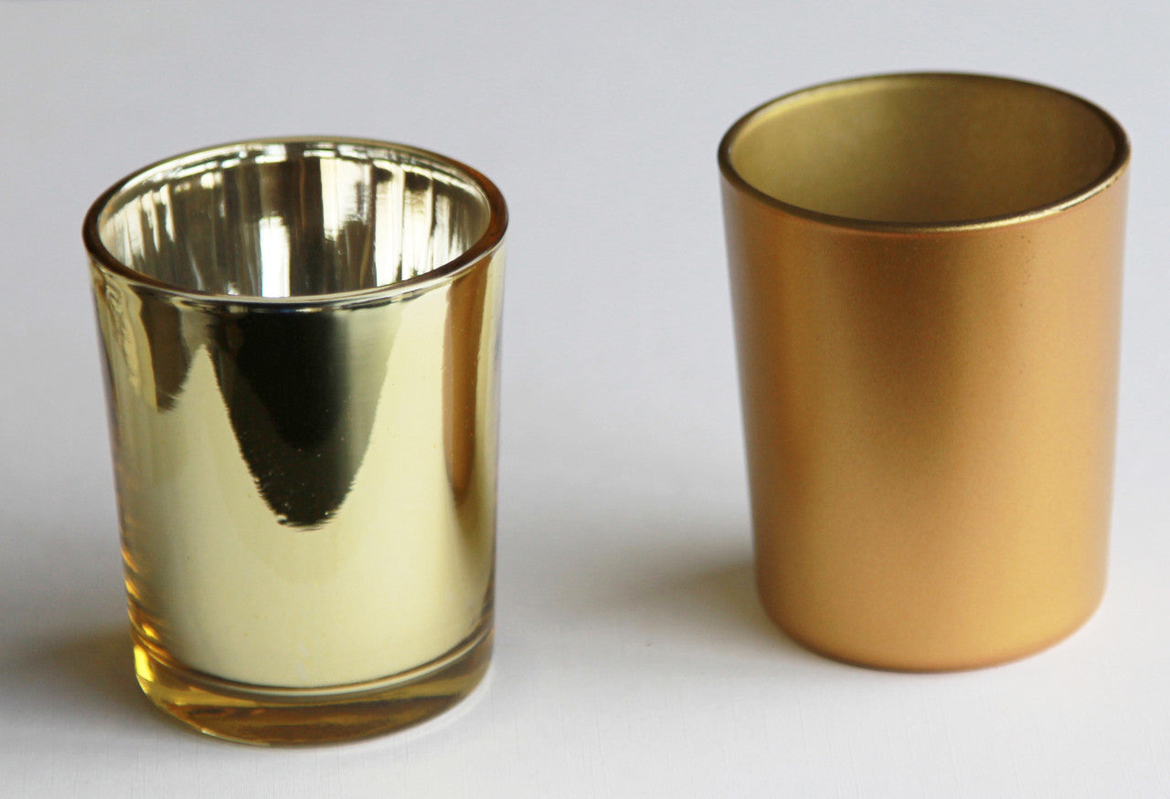 40 Bulk Pack Matt Gold Glass Votive Candle Holders Table Centreoieces  Xmas Wedding Anniversary Event Recption Party Function or Home Decor - Image 4