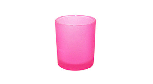 40 Pack Pink Frosted Glass Votive Tealight Candle Holders House Party Centerpiece Xmas Wedding Decor Glass Candlestick Party Decorations Bridal Valentines Event - Image 3