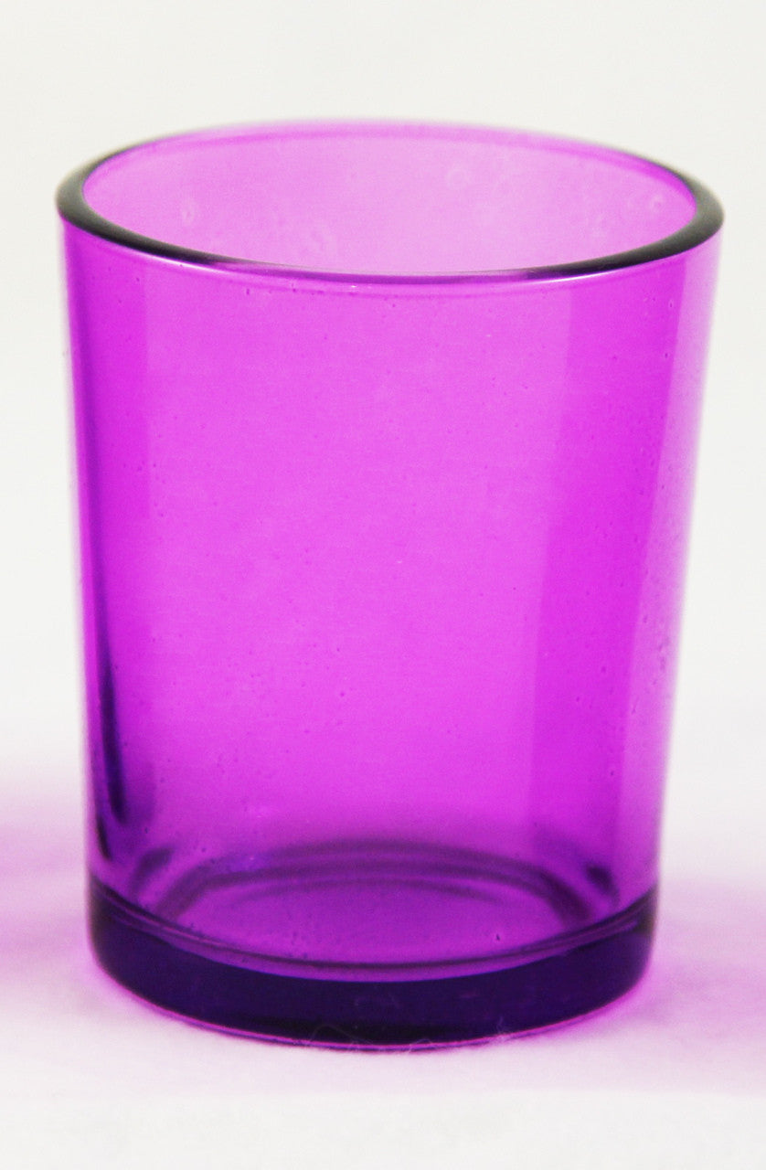 10 Pack Purple Glass Votive Tealight Candle Holders House Party Centerpiece Xmas Wedding Decor Glass Candlestick Party Decorations Bridal Valentines Event - Image 4