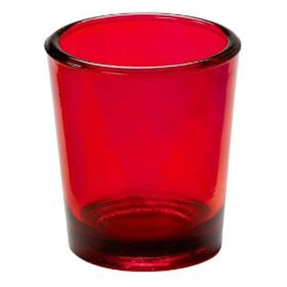 20 Pack Red Glass Votive Tealight Candle Holders House Party Centerpiece Xmas Wedding Decor Glass Candlestick Party Decorations Bridal Valentines Event - Image 6