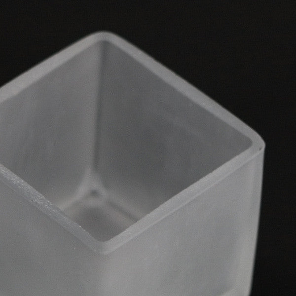 20 Pack Square Cube Frosted Glass 5cm Tealight Candle Holder Festival Decor Wedding Propose Parties Holiday and Home Decor - Image 5