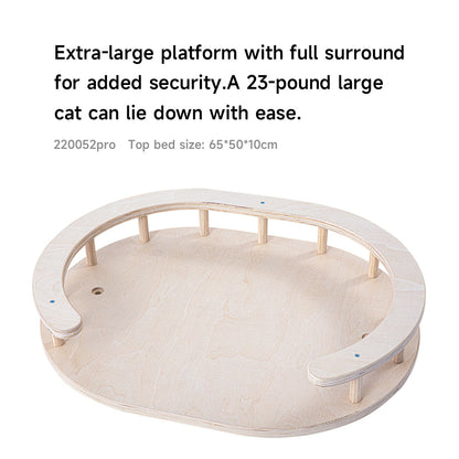 HONEYPOTCAT Majestic Reinforced Multi-Level Cat Tree  - 165cm - Image 2