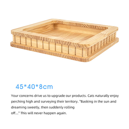 HONEYPOTCAT Elegant Wood Retreat - 146cm - Image 6