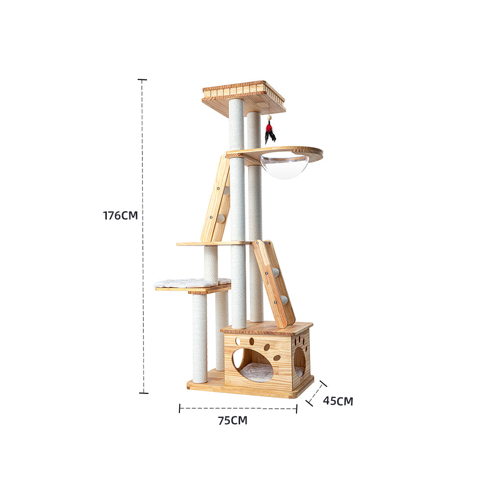 HONEYPOTCAT Majestic Wood Retreat - 176cm - Image 2