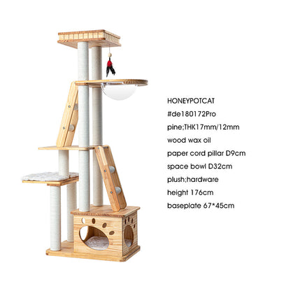 HONEYPOTCAT Majestic Wood Retreat - 176cm - Image 7
