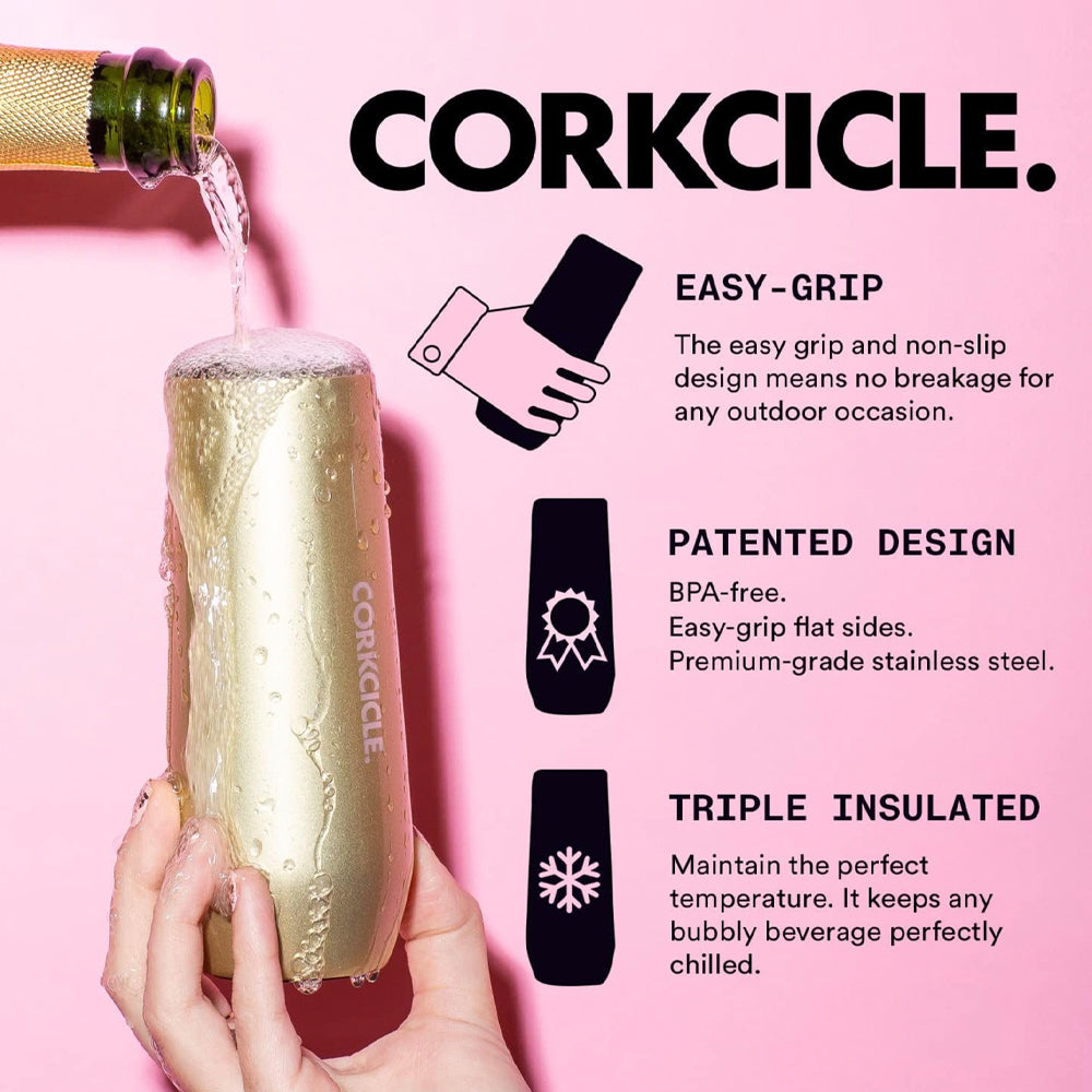 Corkcicle Stemless Flute - 207ml Unicorn Magic - Image 2