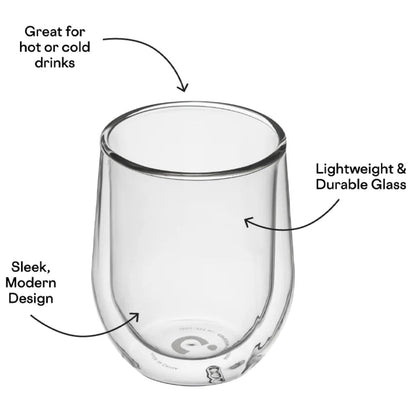 Corkcicle Glass Stemless - Double Pack - Clear - Image 2