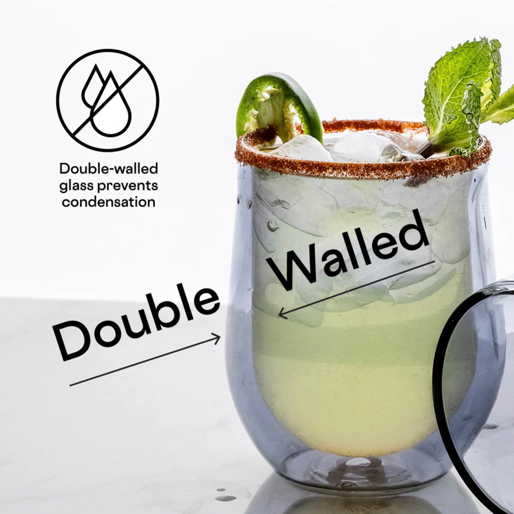 Corkcicle Glass Stemless - Double Pack - Clear - Image 3