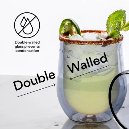 Corkcicle Glass Stemless - Double Pack - Clear - Image 3