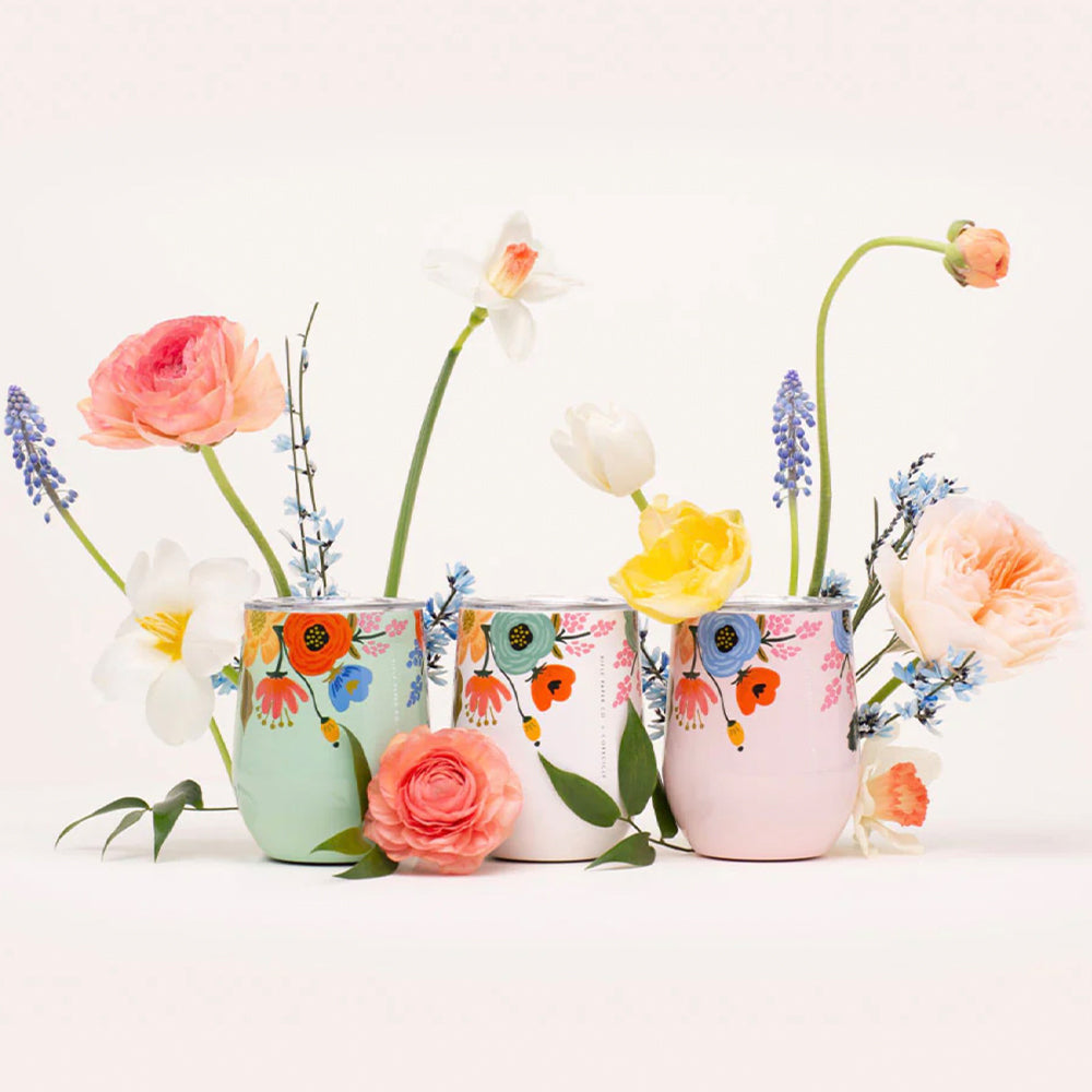Corkcicle Stemless - 340ml Rifle Paper - Garden Party Cream - Image 4