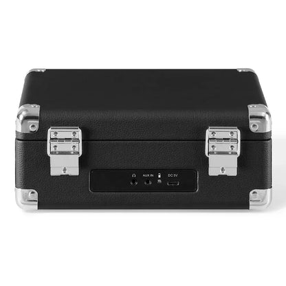 Crosley Cruiser Portable Retro CD Player with Stereo Bluetooth Speakers, FM Radio - Black - Image 6