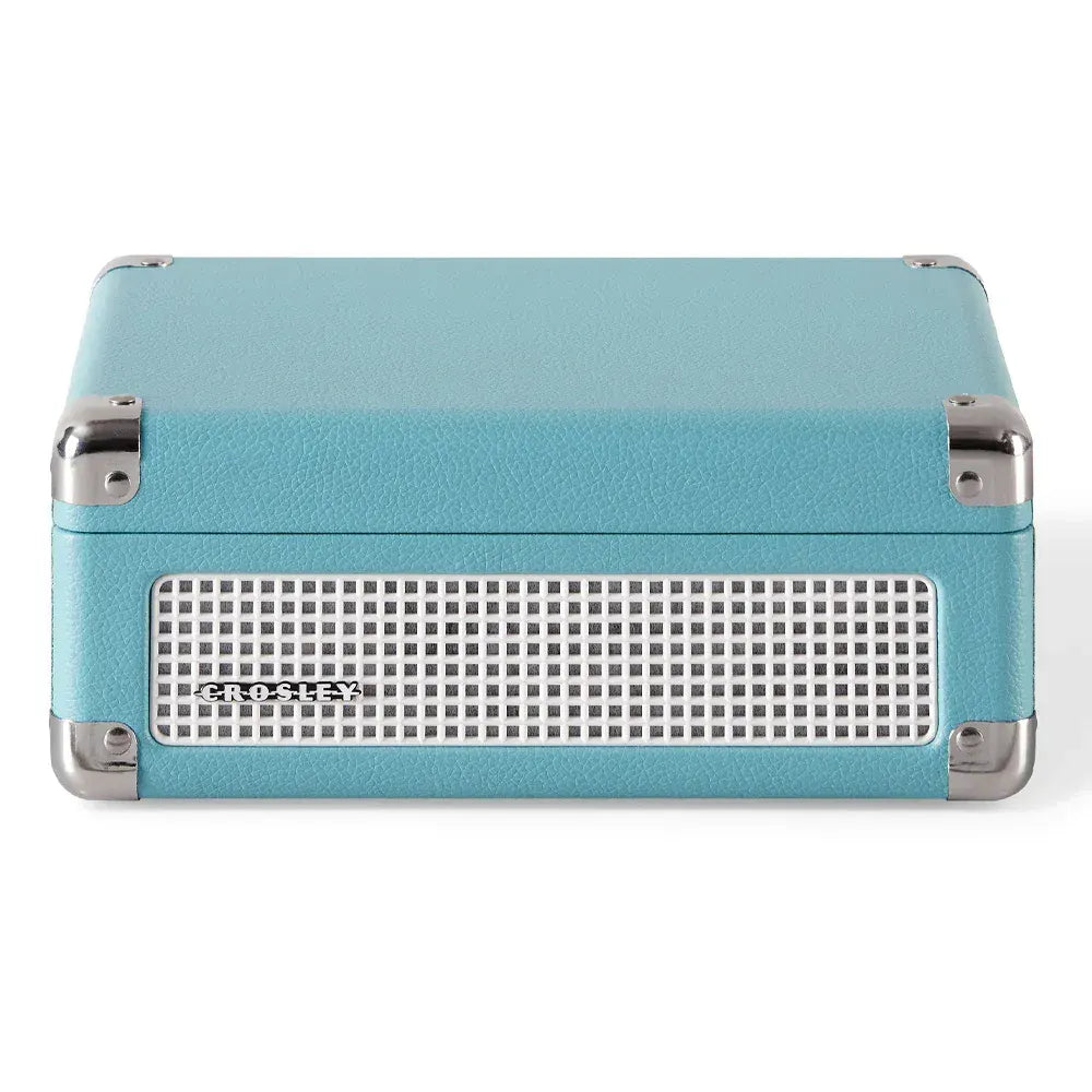 Crosley Cruiser Portable Retro CD Player with Stereo Bluetooth Speakers, FM Radio - Turqouise - Image 5