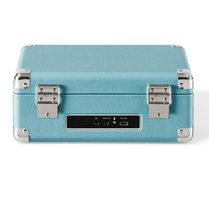 Crosley Cruiser Portable Retro CD Player with Stereo Bluetooth Speakers, FM Radio - Turqouise - Image 6