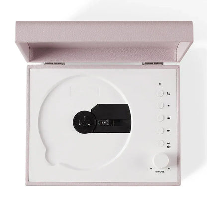 Crosley Voyager Portable Retro CD Player with Stereo Bluetooth Speakers, FM Radio - Amethyst - Image 4