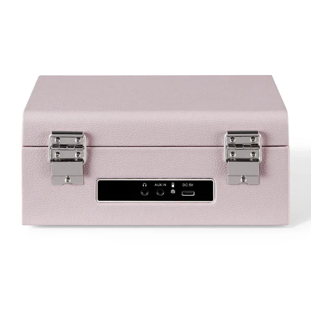 Crosley Voyager Portable Retro CD Player with Stereo Bluetooth Speakers, FM Radio - Amethyst - Image 6