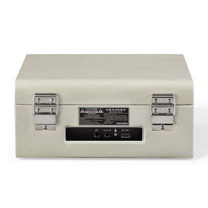 Crosley Voyager Portable Retro CD Player with Stereo Bluetooth Speakers, FM Radio - Dune - Image 7