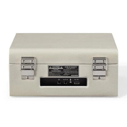 Crosley Voyager Portable Retro CD Player with Stereo Bluetooth Speakers, FM Radio - Dune - Image 7