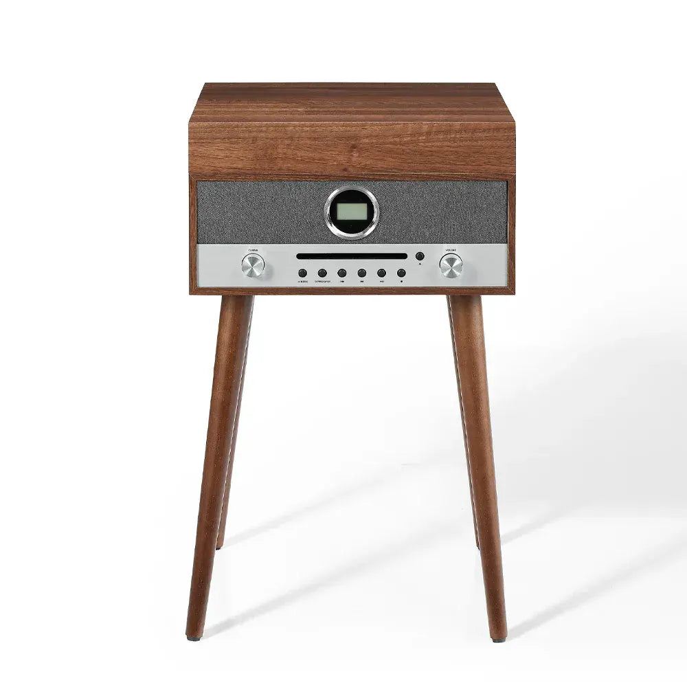 Crosley Nash 7-in-1 Vinyl Record Player - Walnut - Image 3