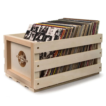 Crosley Cruiser Bluetooth Portable Turntable - Emerald Green + Bundled Crosley Record Storage Crate - Image 2