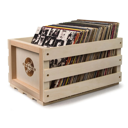 Crosley Cruiser Bluetooth Portable Turntable - White Sands + Bundled Crosley Record Storage Crate - Image 2