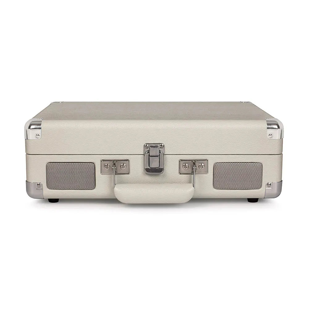 Crosley Cruiser Bluetooth Portable Turntable + Crosley Turntable  Stand Bundle- White Sands - Image 4