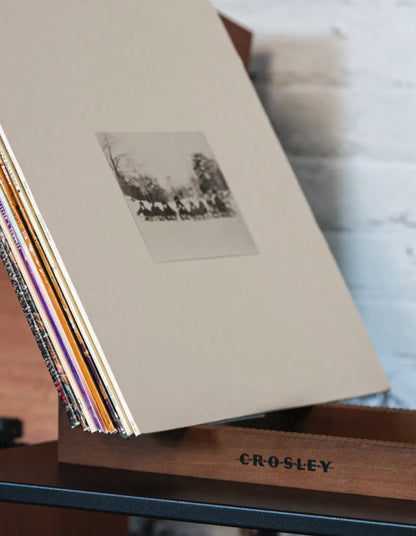 Crosley Voyager Bluetooth Portable Turntable + Bundled Crosley Record Storage Display Stand - Navy - Image 5