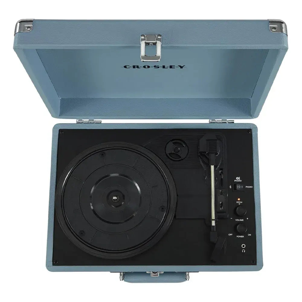 Crosley Cruiser Bluetooth Portable Turntable - Tourmaline - Image 3