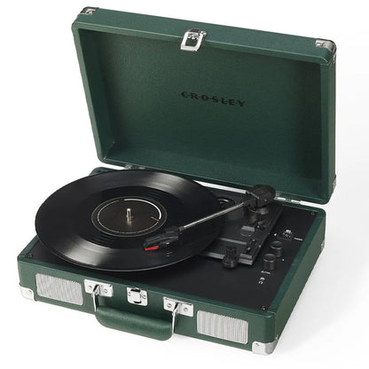 Crosley Cruiser Bluetooth Portable Turntable - Emerald Green - Image 5
